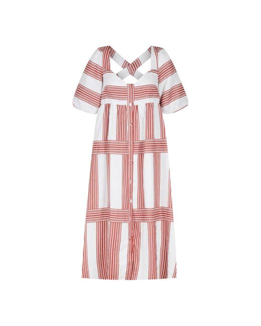 Sancia Pink The Amalia Stripe Dress