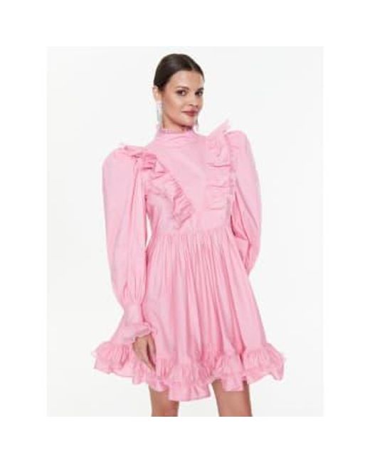 Custommade• Pink Louisa Mini Dress Xs
