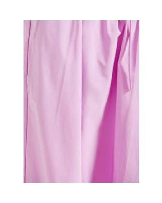 Essentiel Antwerp Pink 'taffata' Midi Length Skirt Lilac 34
