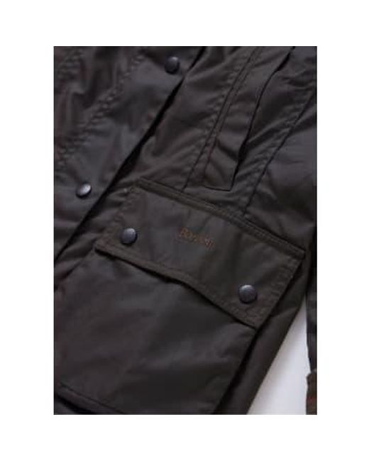 Barbour Blue S Classic Beadnell Wax Jacket for men