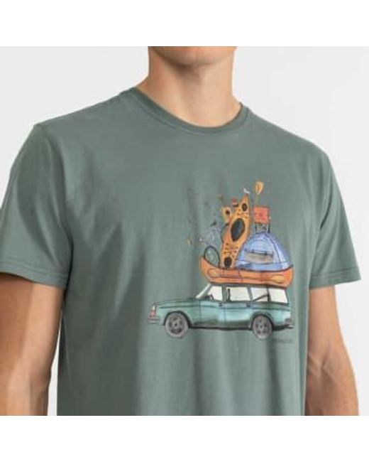 Revolution Green Dust Car 1333 T Shirt S for men