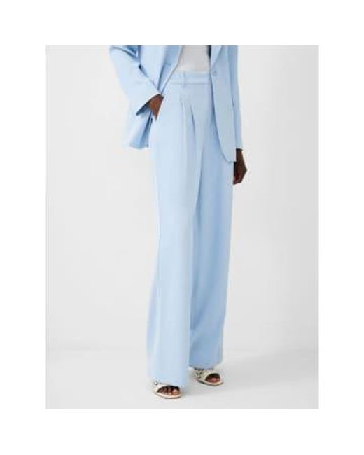 Harrie suiting trouser-cashmere -74wbb French Connection de color Blue
