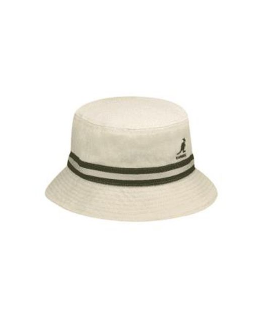 Kangol Natural Stripe Lahinch Hat