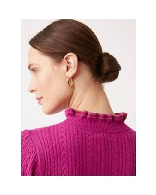 Suncoo Purple Pablijo Knit Top
