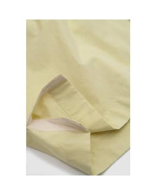 Margaret Howell Yellow Flap Pocket Shirt Yarn Dye Pale Xs for men