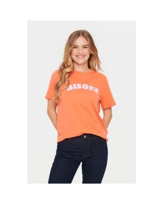 Saint Tropez Orange Dajli T-shirt