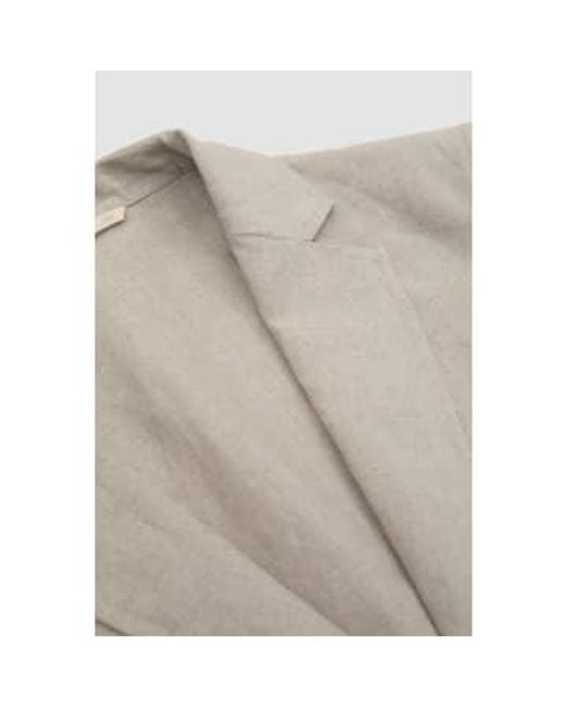 De Bonne Facture Natural Essential Jacket Undyed Flax 48 for men