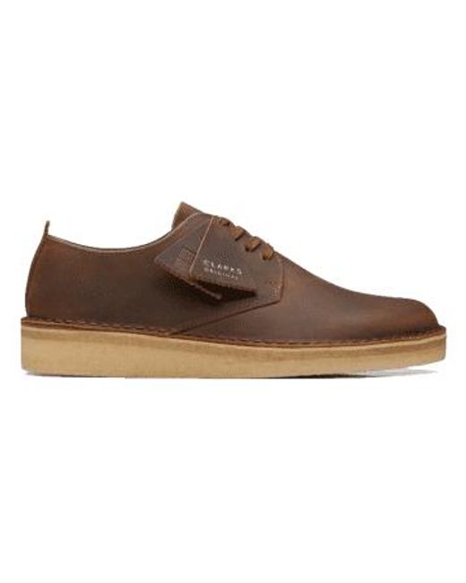 Clarks Brown Coal London Beeswax 40 for men