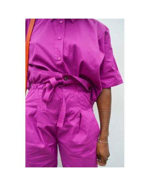 Pantalones casimir Vanessa Bruno de color Pink