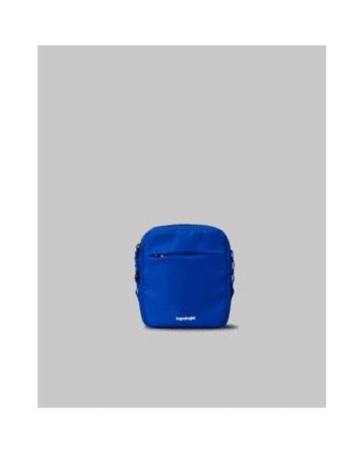 Topologie Blue Tinbox Bag Future Satin