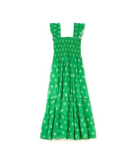 M.A.B.E Green Vivi Maxi Dress S