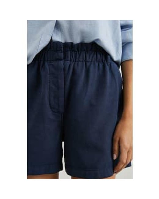 Rails Blue Monte cotton/ twill shorts