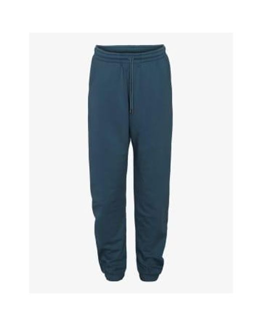COLORFUL STANDARD Cs1009 Blue Classic Organic Sweatpants Medium for men