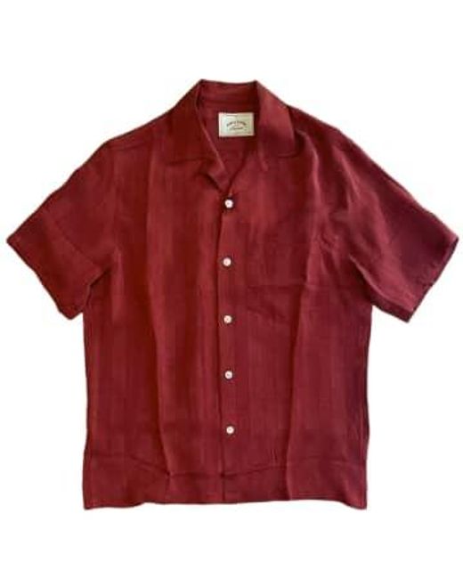 Cupro boraux Portuguese Flannel pour homme en coloris Red