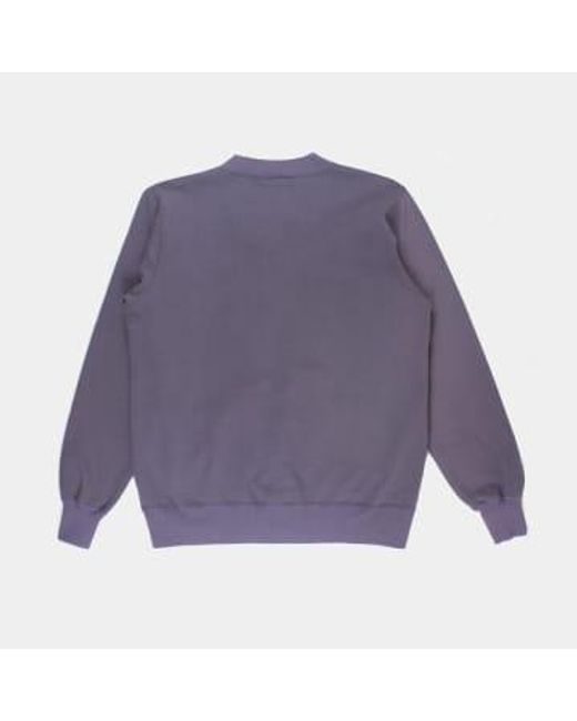 Buzz Rickson's Purple Zip Army Air Ces Sweatshirt for men