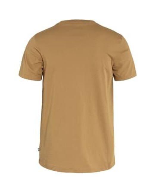 Fjallraven Natural Sunrise T-shirt Buckwheat Medium for men