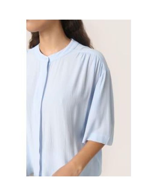 Sllayna shirt ss Soaked In Luxury en coloris Blue