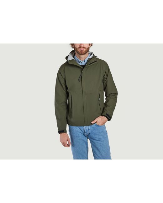 trofast dette bryder daggry Aigle Nudil Hooded Jacket in Green for Men | Lyst