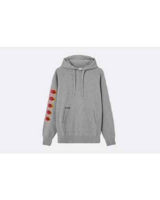 Nwhr Mask Face Hoodie Gray X Marco oggian Carnival Drop 2 S / for men