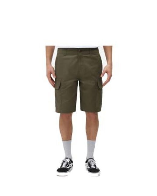 Dickies Green Millerville Shorts for men