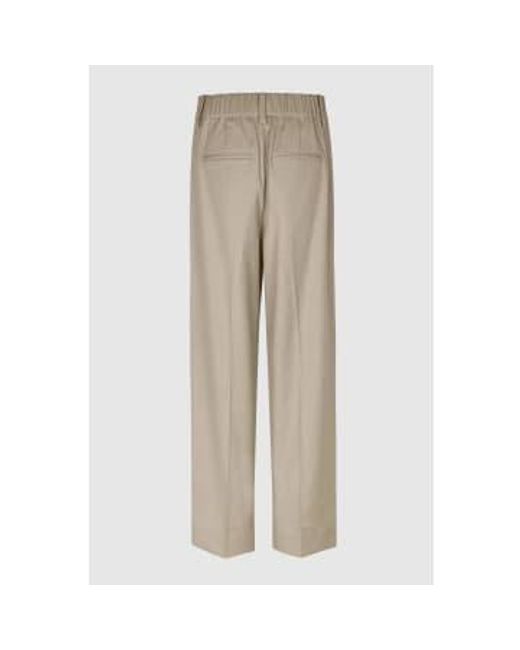 Sharo New Trousers Or Roasted Cashew di Second Female in Natural