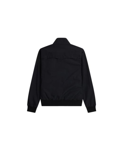 Fred Perry Chaqueta Harrington J7320 in Black for Men | Lyst