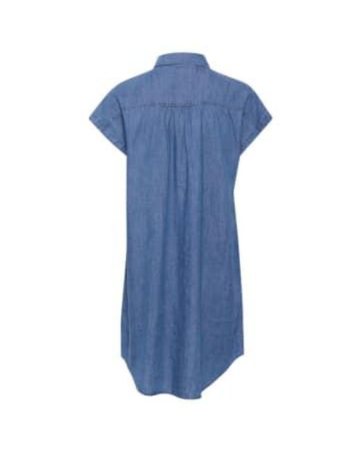 Part Two Blue Ellenapw Dress 36