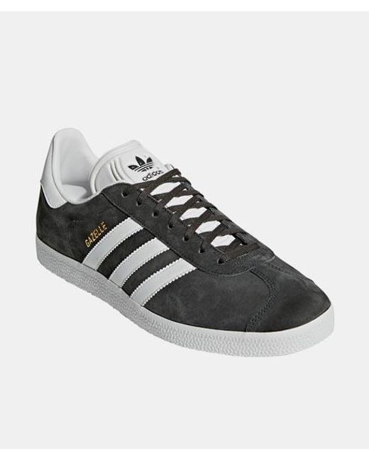 adidas Dark Grey Heather Leather Originals Gazelle Shoes in adidas Gazelle W shoes purple heather | WeAre Shop