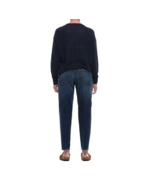 Sweater For Woman Ct24132 Navy di C.t. Plage in Blue