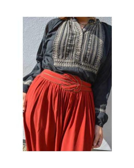 Jupe Geneve Louizon en coloris Rouge Lyst