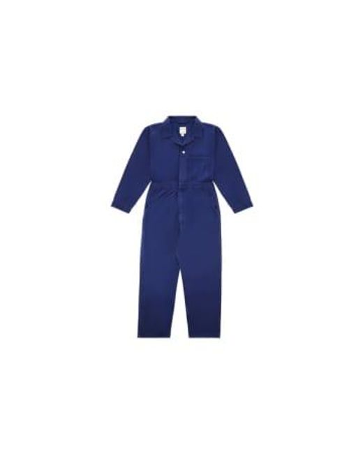 seventy + mochi Blue Indie Jumpsuit Workwear 14