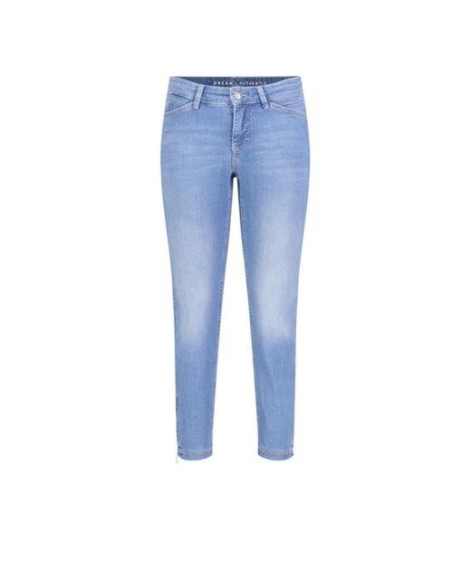 Mac Jeans Pale Blue Mac Dream Summer Chic Authentic Wash Jeans | Lyst