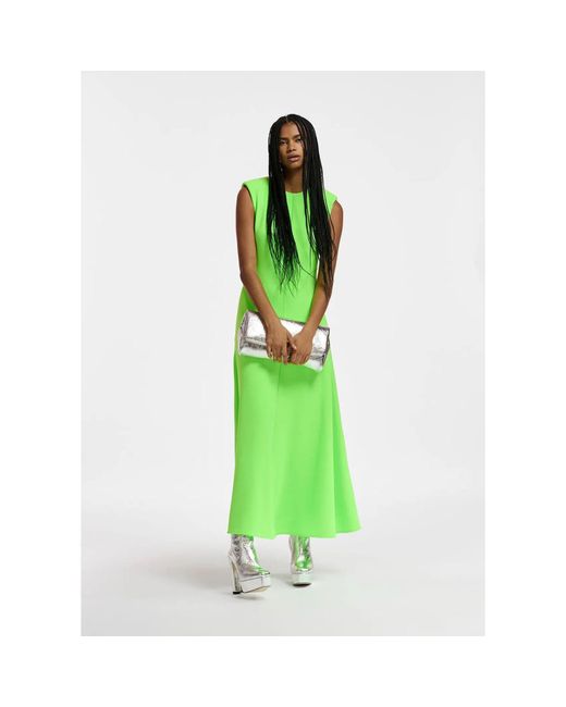 Essentiel antwerp top green dress