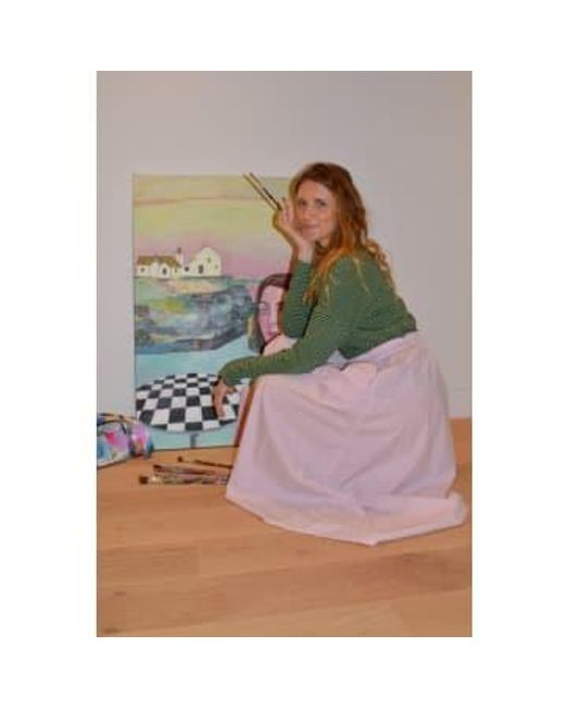 Project AJ117 Multicolor Hailey Lilac Skirt S