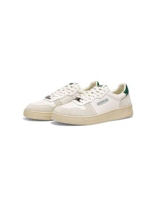 East Pacific Trade White Trainers 7.5 / Off /tofu/green for men
