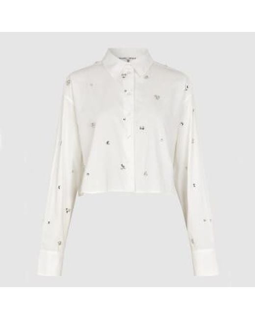 Second Female White Calli Shirt