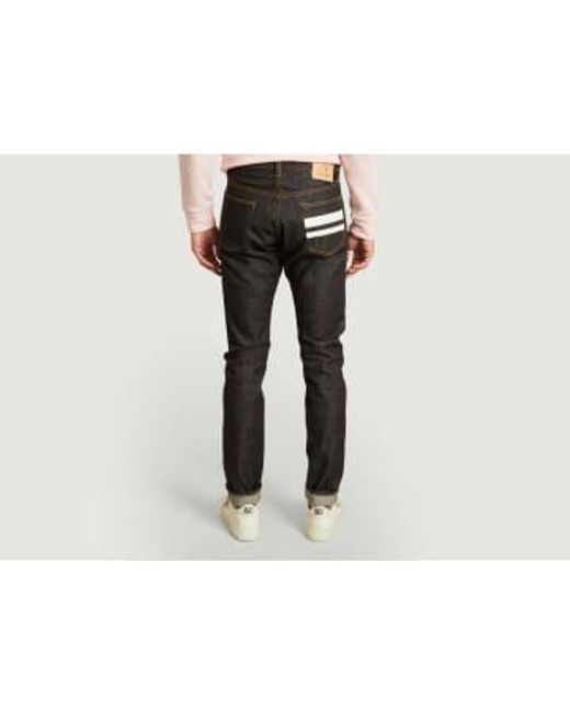 Jeans high trapered 15 7 oz 0405 Momotaro Jeans pour homme en coloris Gray