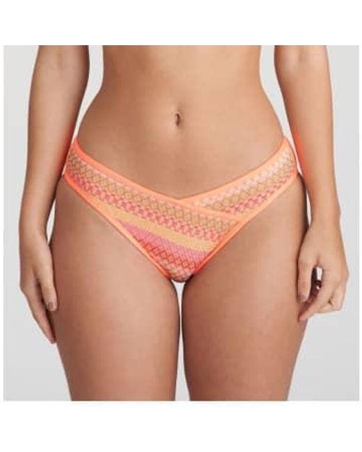 Marie Jo Orange Almoshi Bikini Briefs Large