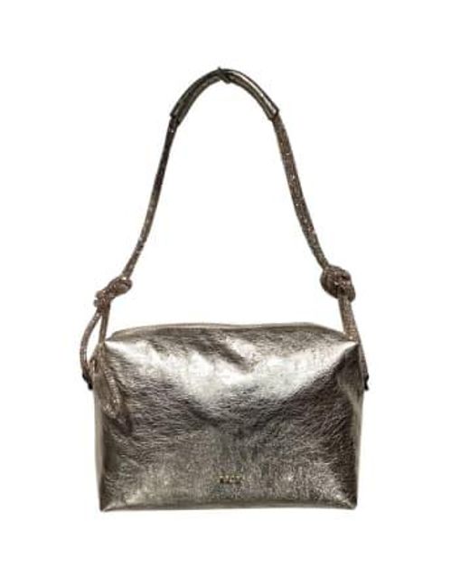 Abro⁺ Metallic 'cham2' Handbag Gold