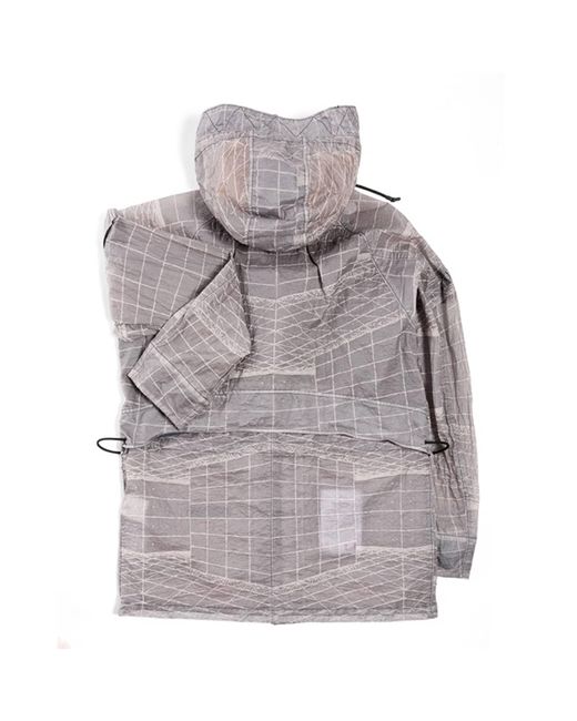 Stone Island 42999 Reflective Grid On Lamy-tc Jacket Blue Grey in Gray for  Men | Lyst