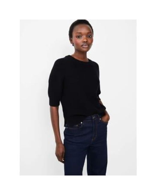 French Connection Black Lily Mozart Short Sleeve