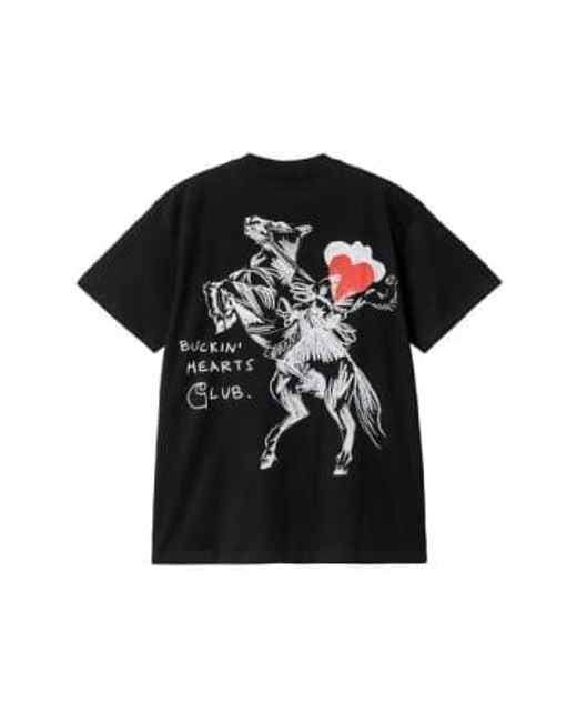 Carhartt Camiseta Ss Pepe B.h.c. Negro S in Black for Men Lyst UK