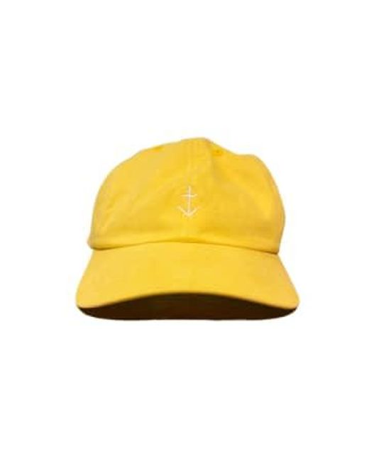 La Paz Yellow Santos With Ecru Logo Cap One Size for men