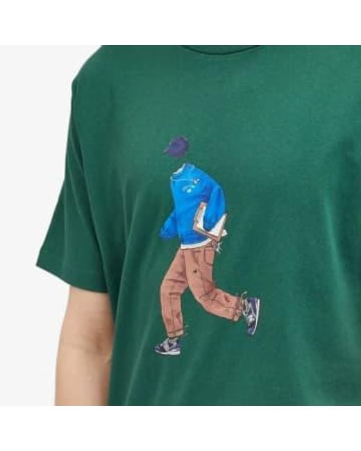 Camiseta athletics sport style ash nightwatch ver New Balance de hombre de color Green