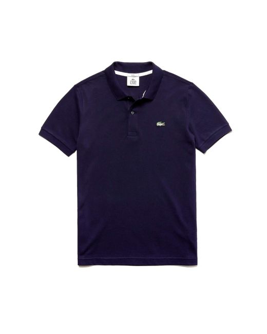 Live Fit Polo Shirt Navy Blue for Men Lyst