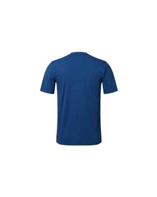 Berghaus Blue S Mtn Width Short Sleeve T Shirt Medium for men