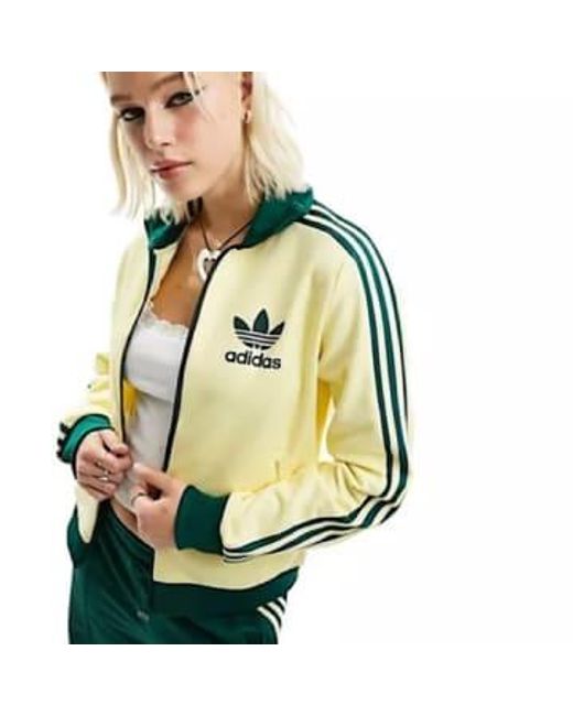 Almost Beckenbauer Track Jacket di Adidas in Green