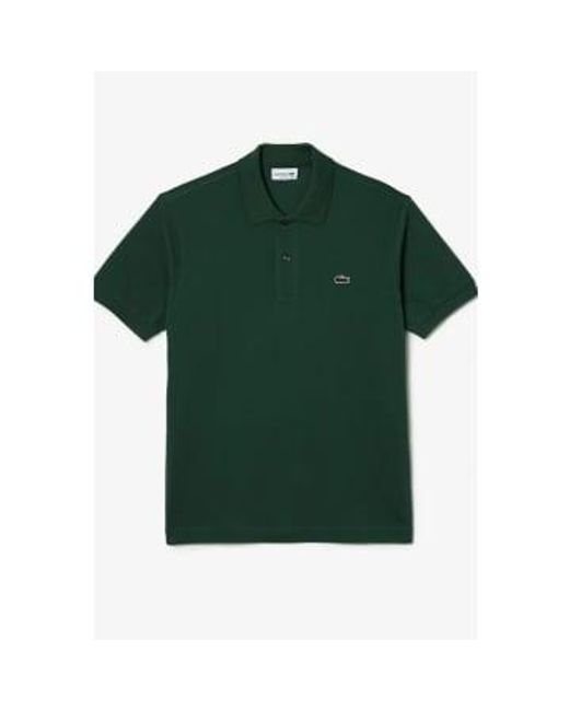 Lacoste Green Original L.12.12 Petit Piqué Cotton Polo Shirt for men