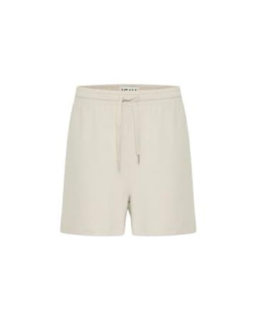 Ocie shorts- grey-20120769 Ichi de color Natural