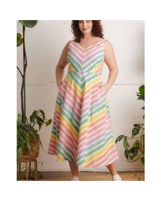 Emily and Fin Green Margot Dress Over The Rainbow 8